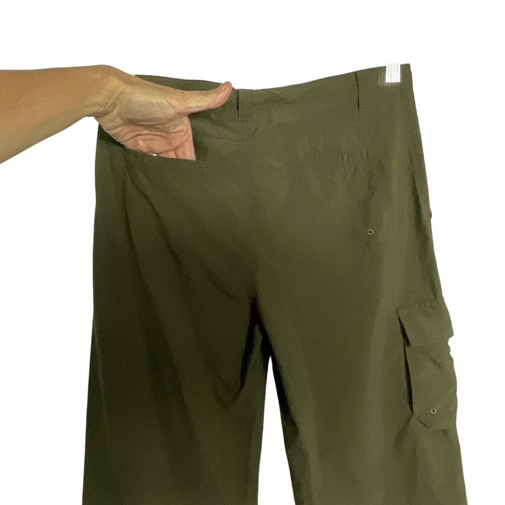 REI Co-op Sahara Convertible Pants, Boys Size Large (14/16), in Shaded Olive - Picture 10 of 14